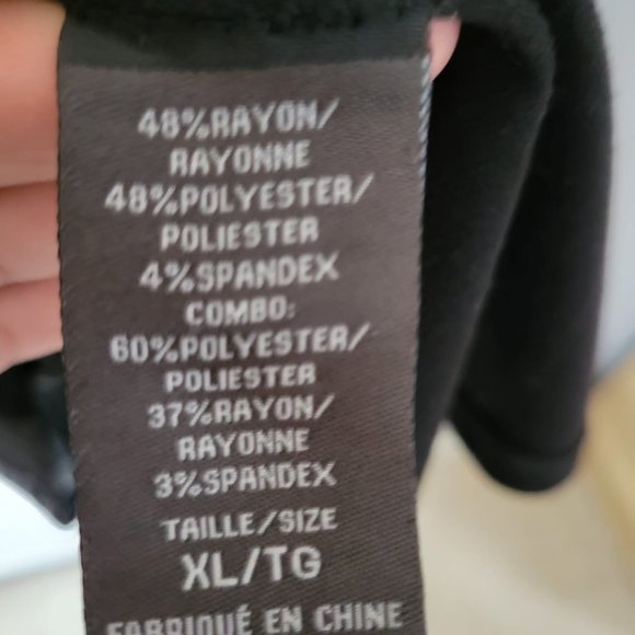 Black and Grey Dress - Picture 3 of 3